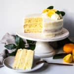 Lemon Layer Cake with Chantilly Cream Cheese