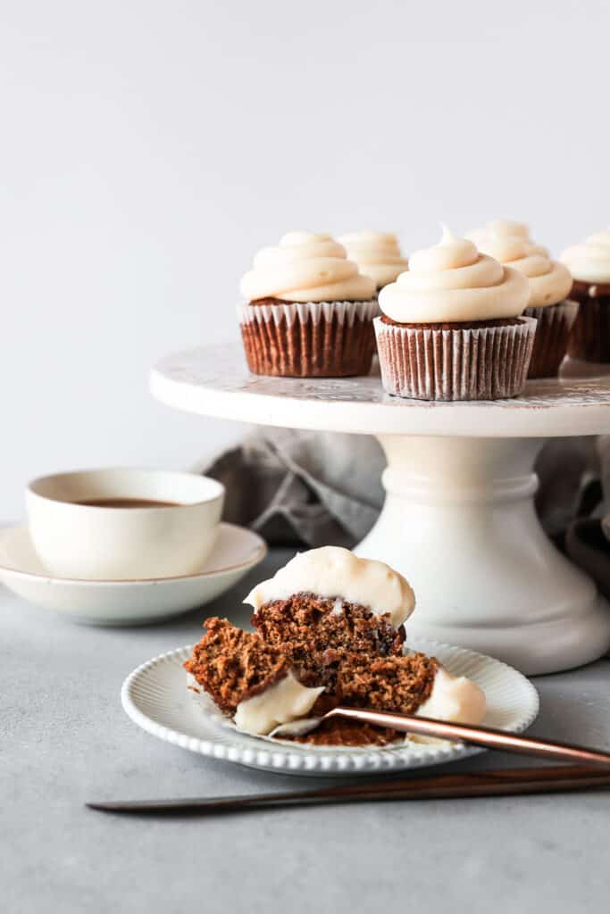 Spiced Carrot Cake with Brown Butter Cream Cheese Frosting