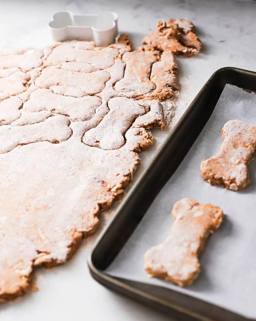 Apple peanut butter shop oatmeal dog treats