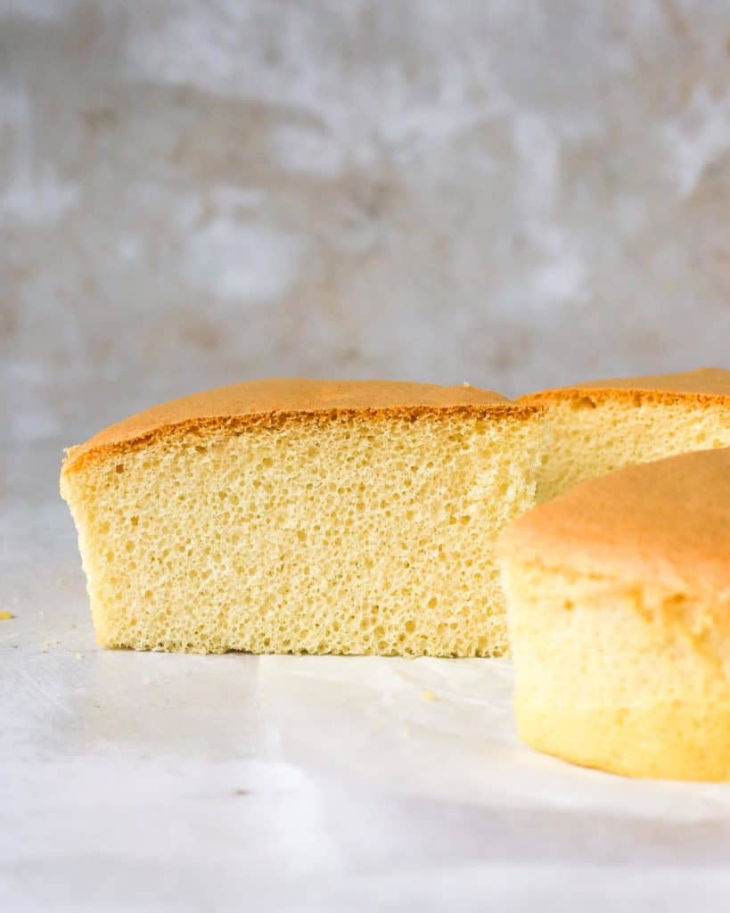 Cotton Soft Vanilla Sponge Cake (Vietnamese Bánh Bông Lan